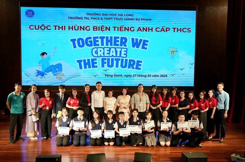 CUỘC THI HÙNG BIỆN TIẾNG ANH CẤP THCS